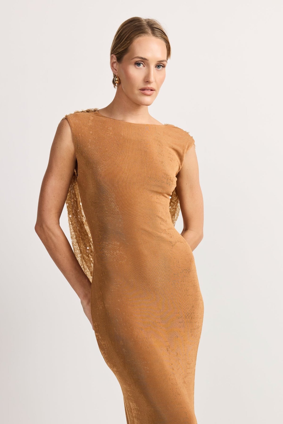 Tojhà Solen Dress - Toffee