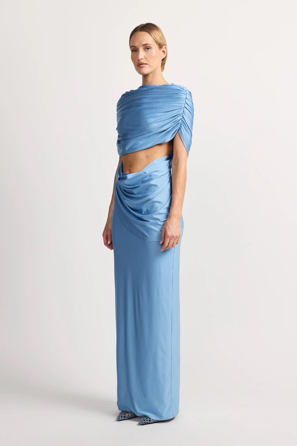 Tojhà Liora Dress- Blue Lake