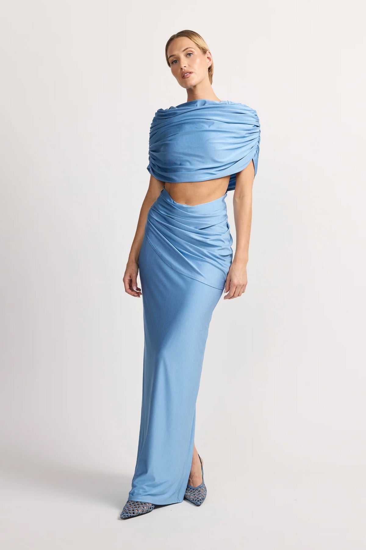 Tojhà Liora Dress- Blue Lake