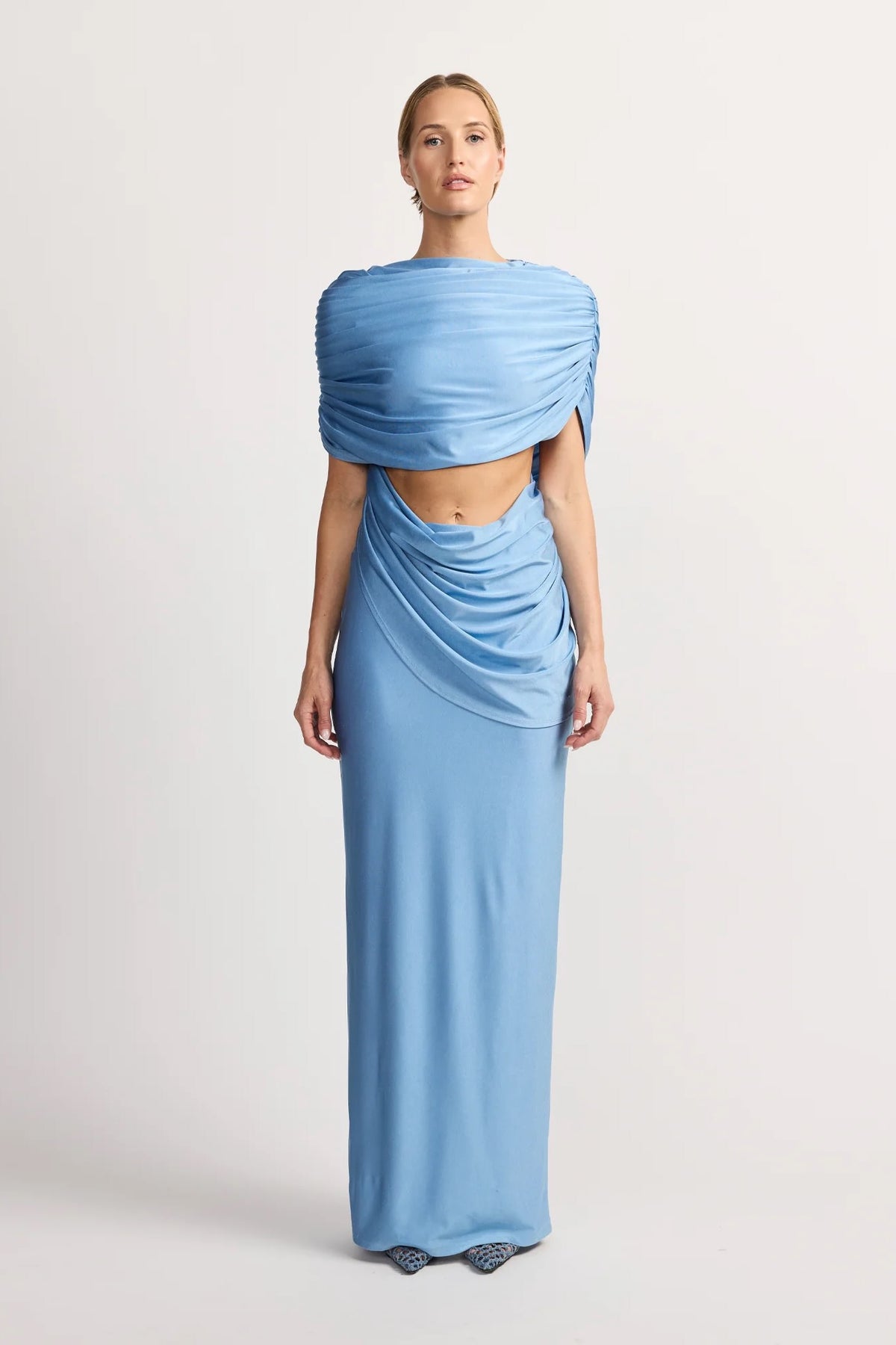 Tojhà Liora Dress- Blue Lake