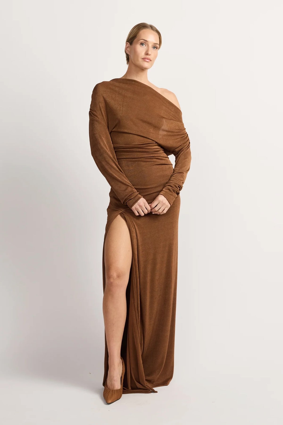 Tojhà Ozias Dress - Cinnamon