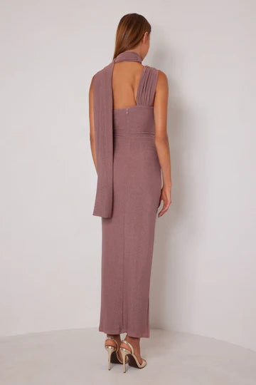 Elle Zeitoune Tara Gown - Dusty Rose