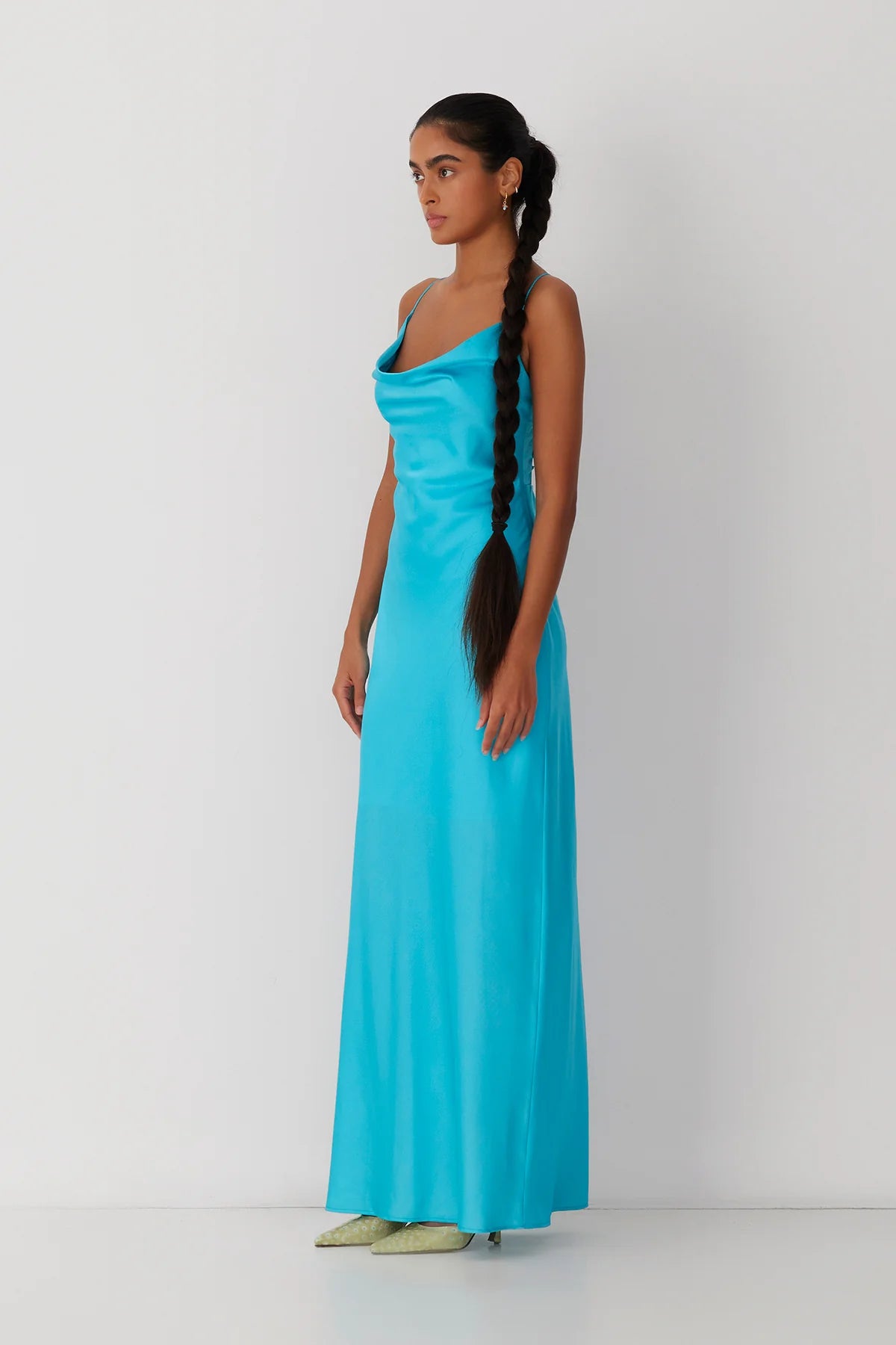 The Wolf Gang Las Lolas Maxi Dress Aqua Dress Hire AU