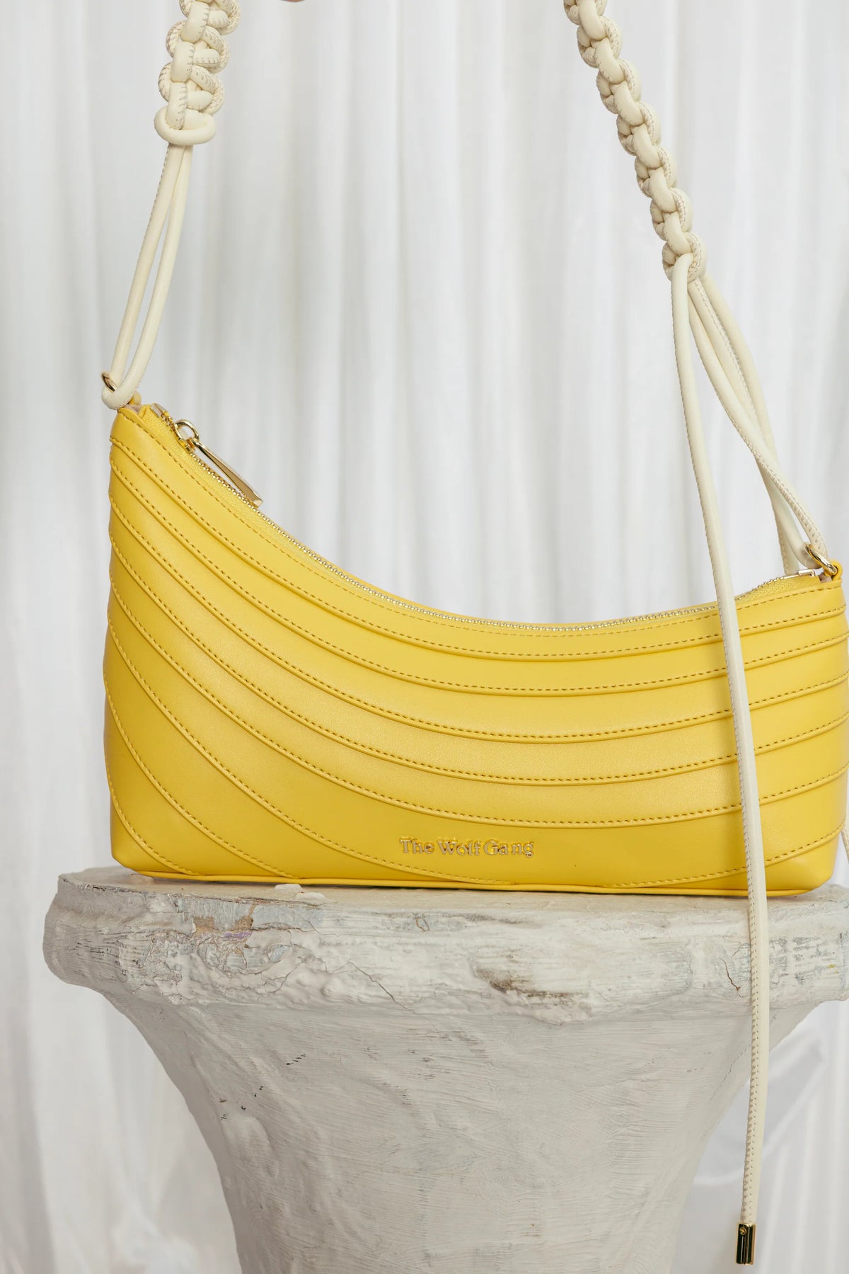 The Wolf Gang Calla Shoulder Bag - Butter