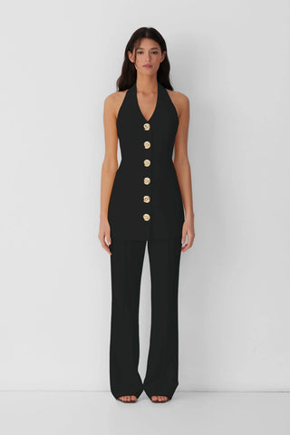 The Wolf Gang Irida Vest Dress - Black
