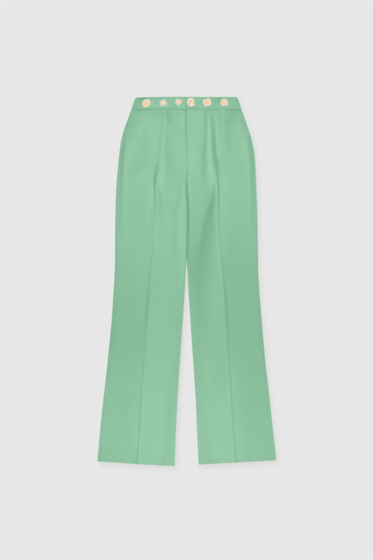 The Wolf Gang Irida Bootcut Pants - Sage
