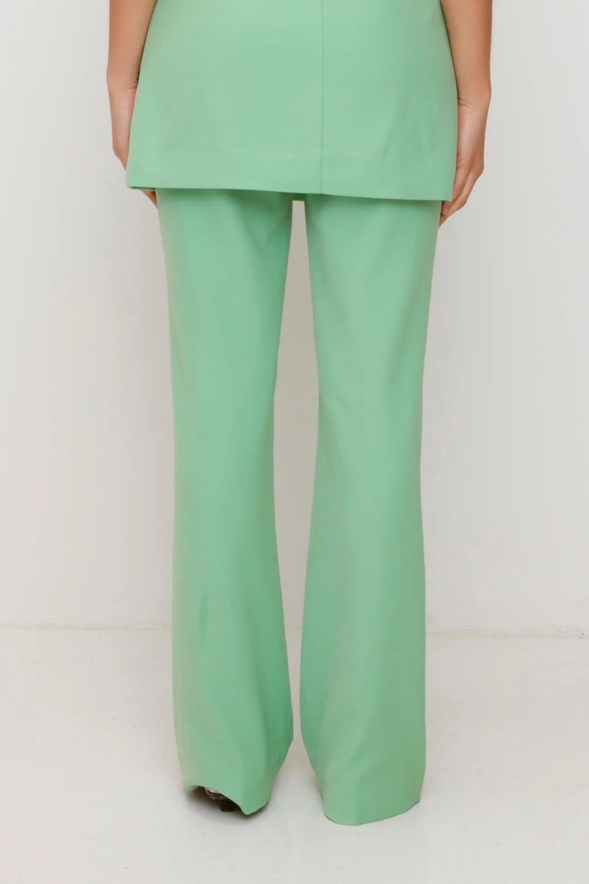 The Wolf Gang Irida Bootcut Pants - Sage