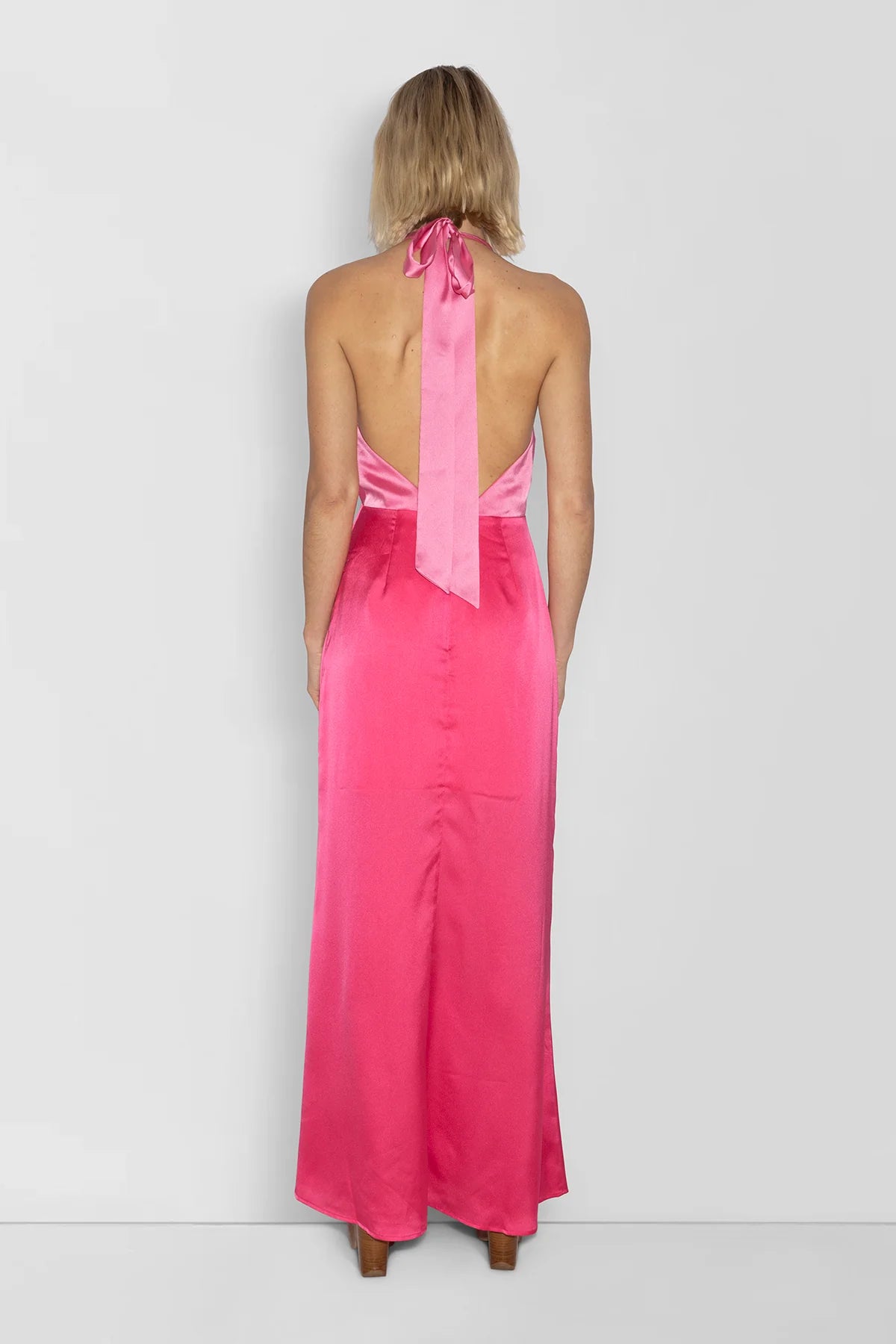 The Wolf Gang Oahu Slip Dress - Hot Pink - Dress Hire AU The Wolf Gang Oahu Slip Dress - Hot Pink - Dress Hire AU