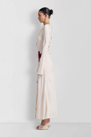 The Wolf Gang Thea Maxi Dress - Porcelain