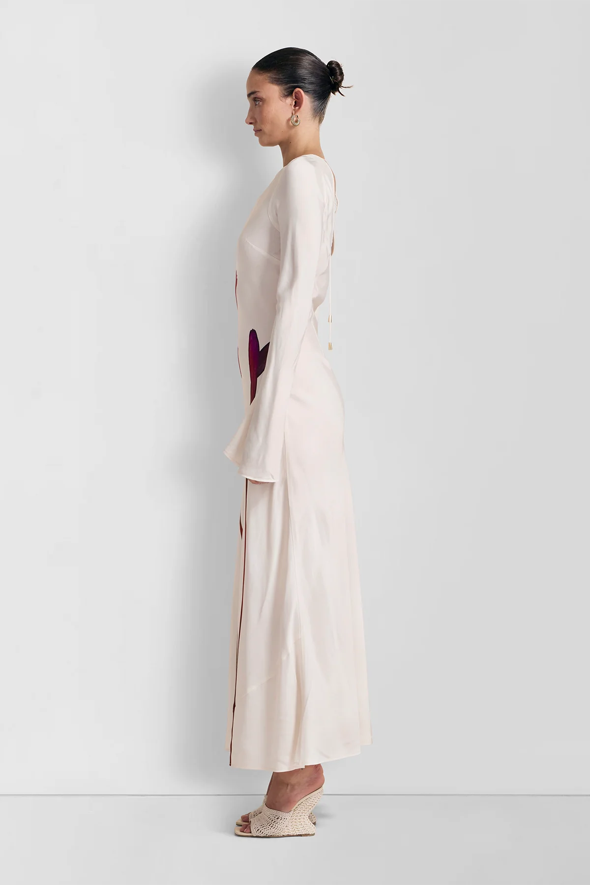 The Wolf Gang Thea Maxi Dress - Porcelain