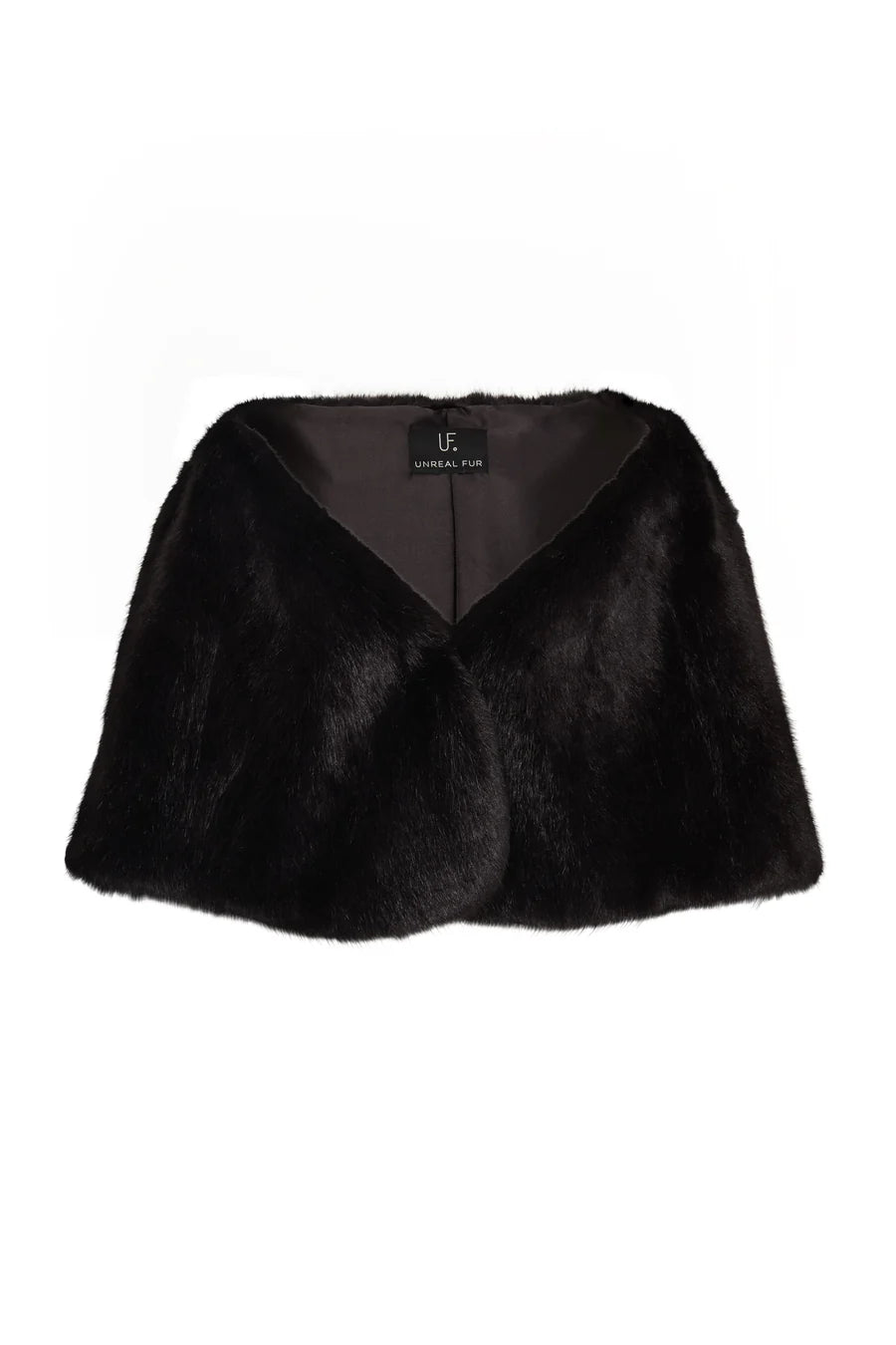 Unreal Fur Yasmine Wrap - Black