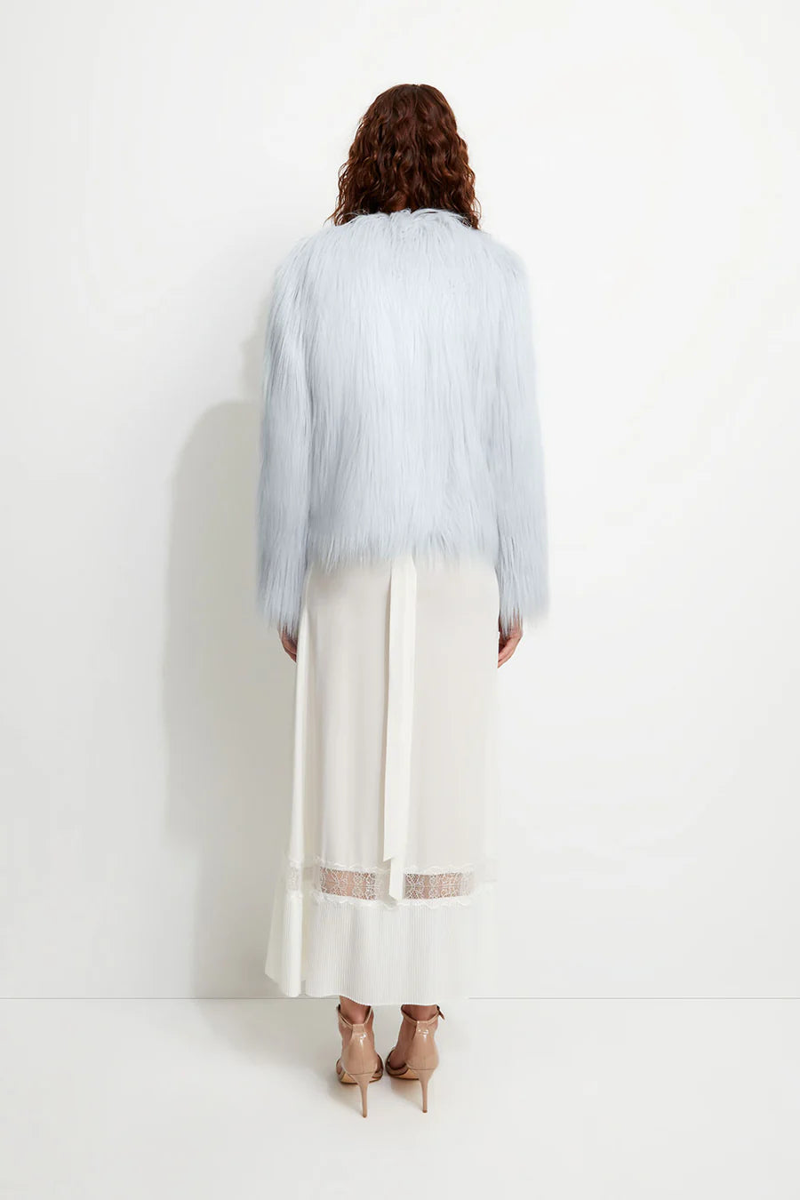 Unreal Fur Dream Jacket - Ice