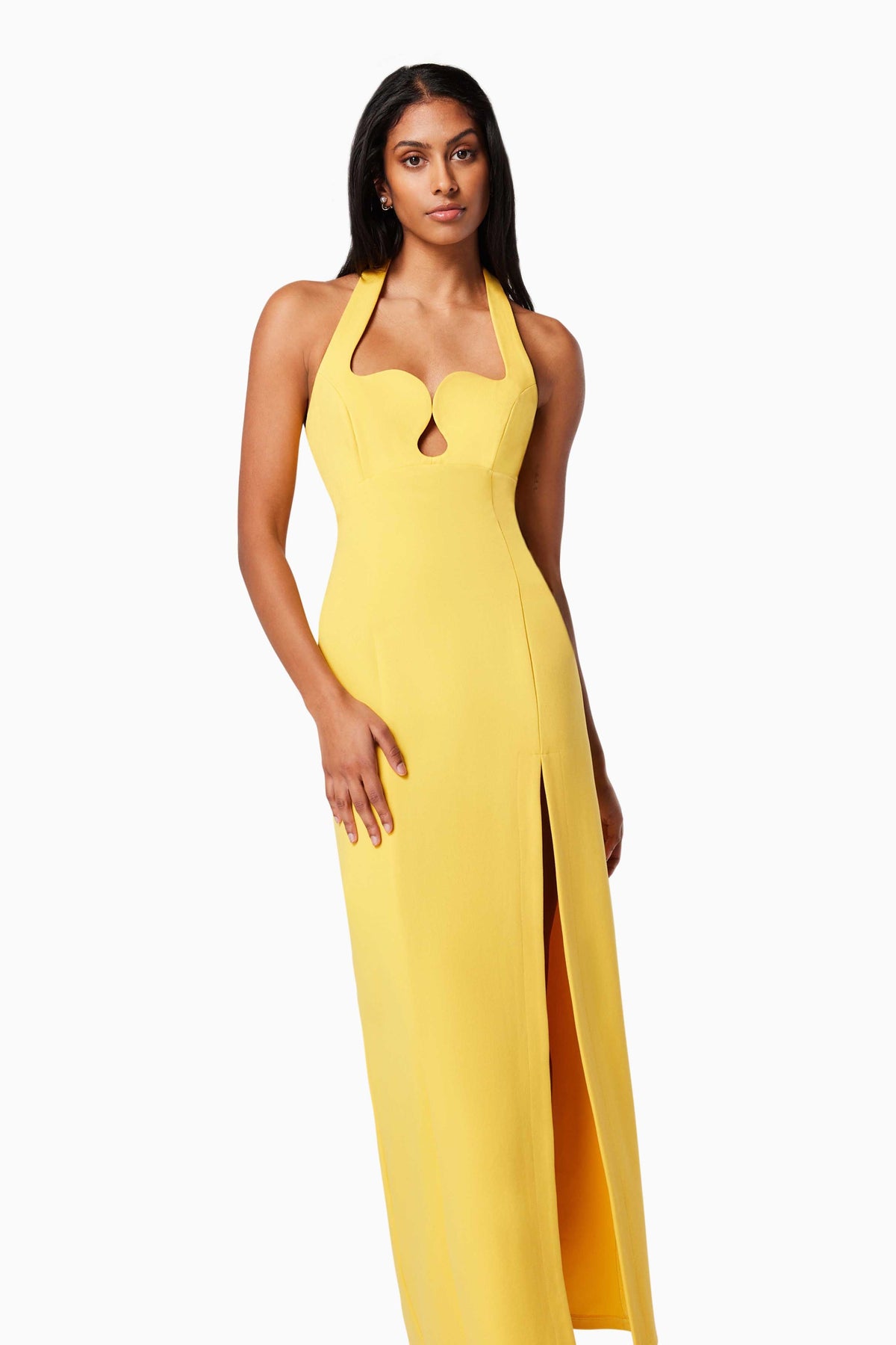 Elliatt Tuning Dress - Yellow