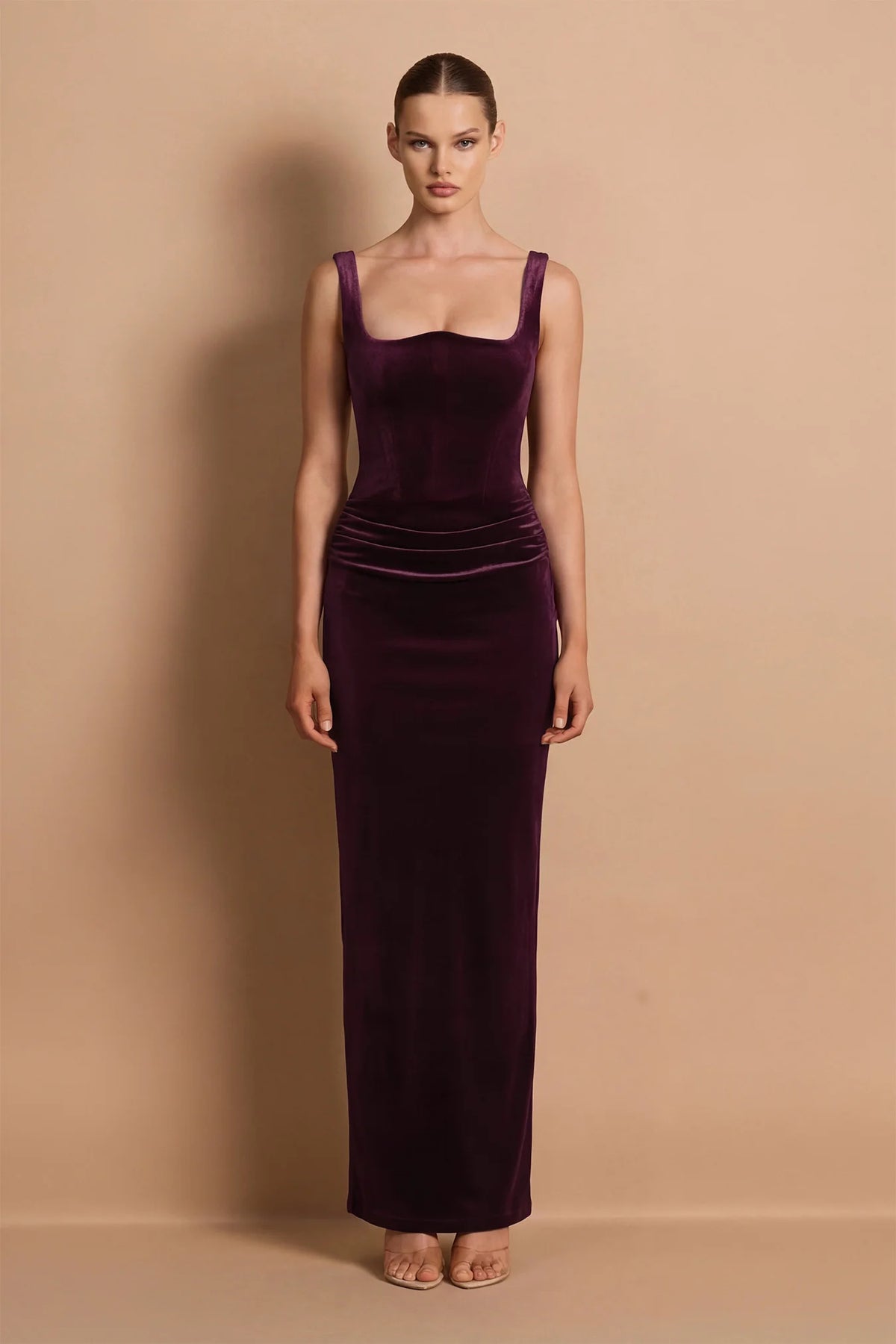 Nookie Veda Maxi Dress - Wine