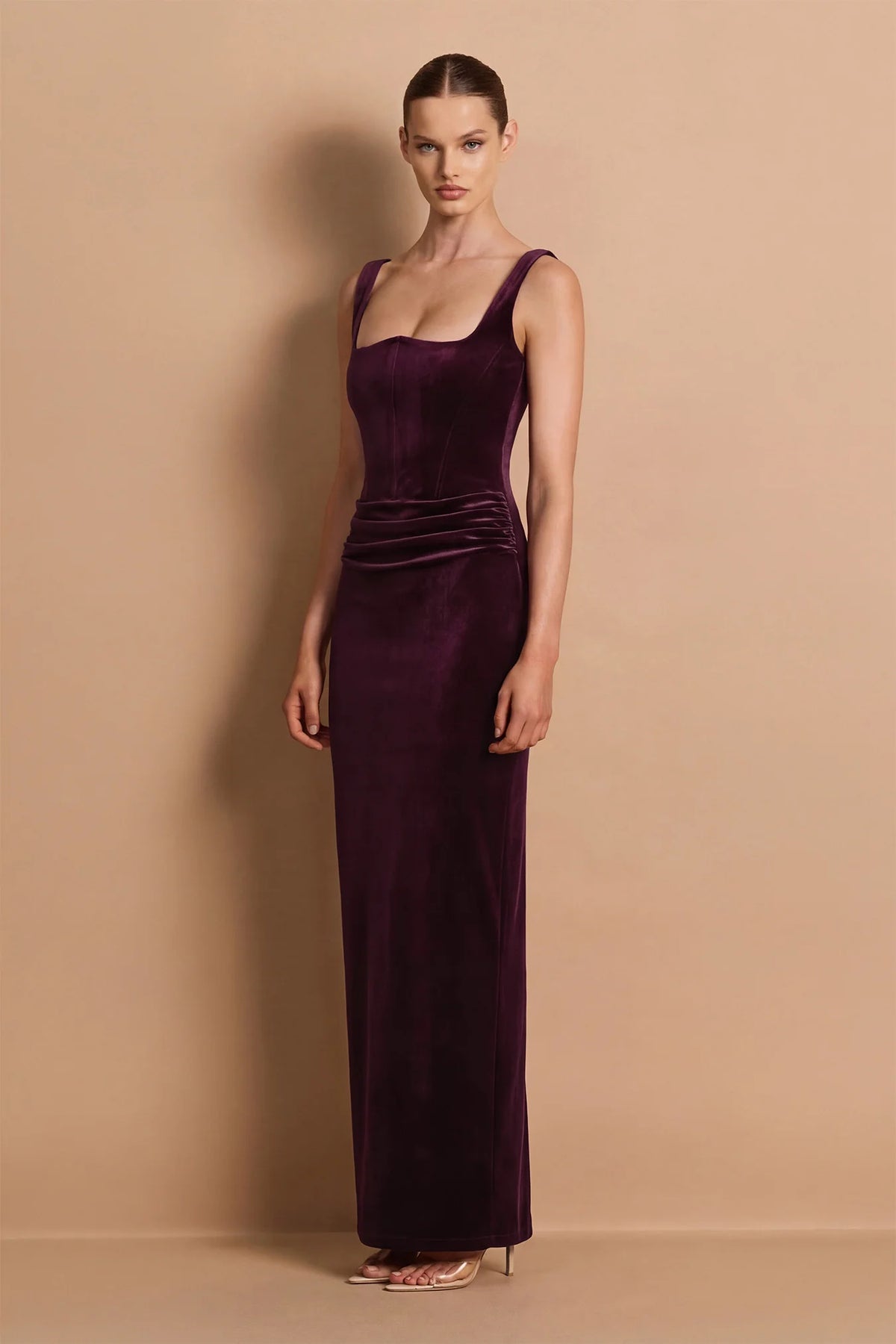 Nookie Veda Maxi Dress - Wine