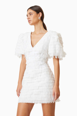 Elliatt Hailey Mini Dress - White