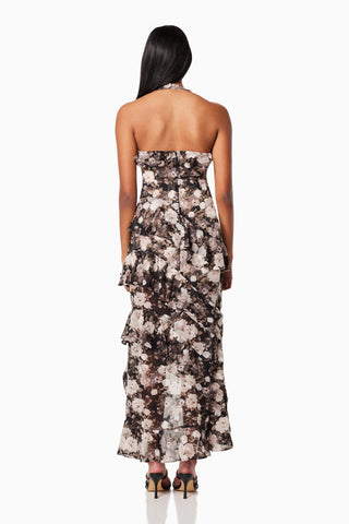 Elliatt Contribution Dress - Black White