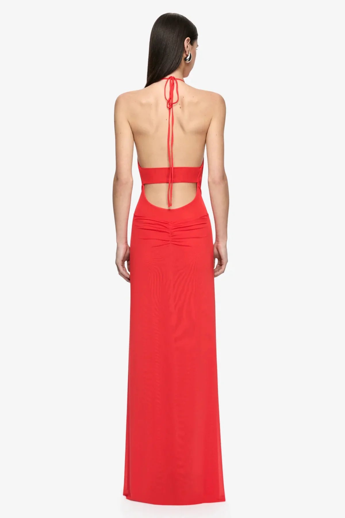 Bec & Bridge Xanthi V Neck Maxi Dress - Flame
