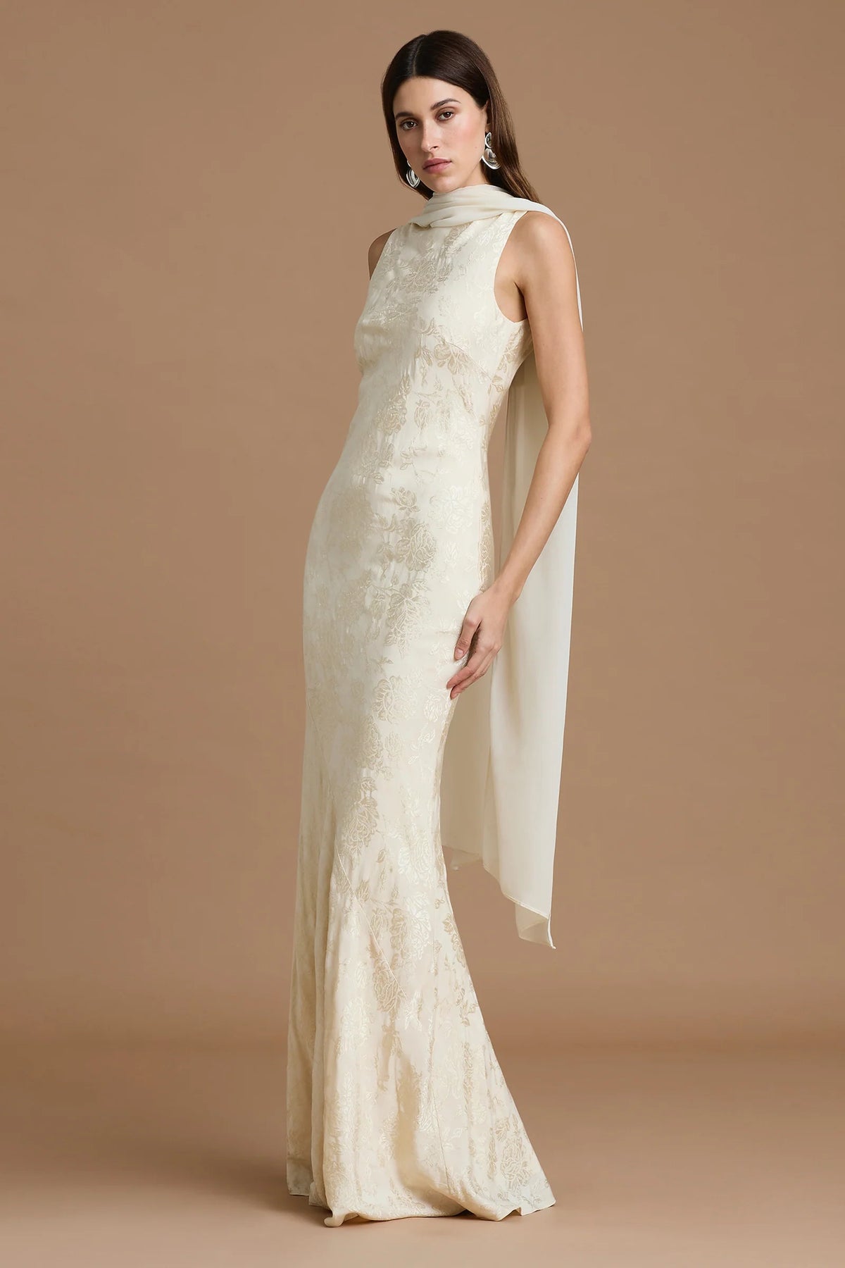 Sonya Athene Maxi Dress - Cream