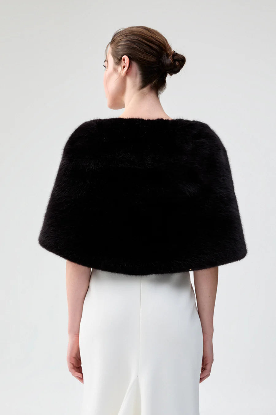 Unreal Fur Yasmine Wrap - Black