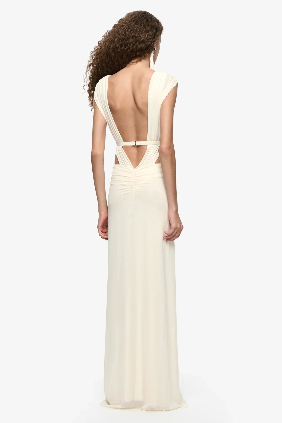 Bec & Bridge Anaya V Maxi Dress - Buttercream