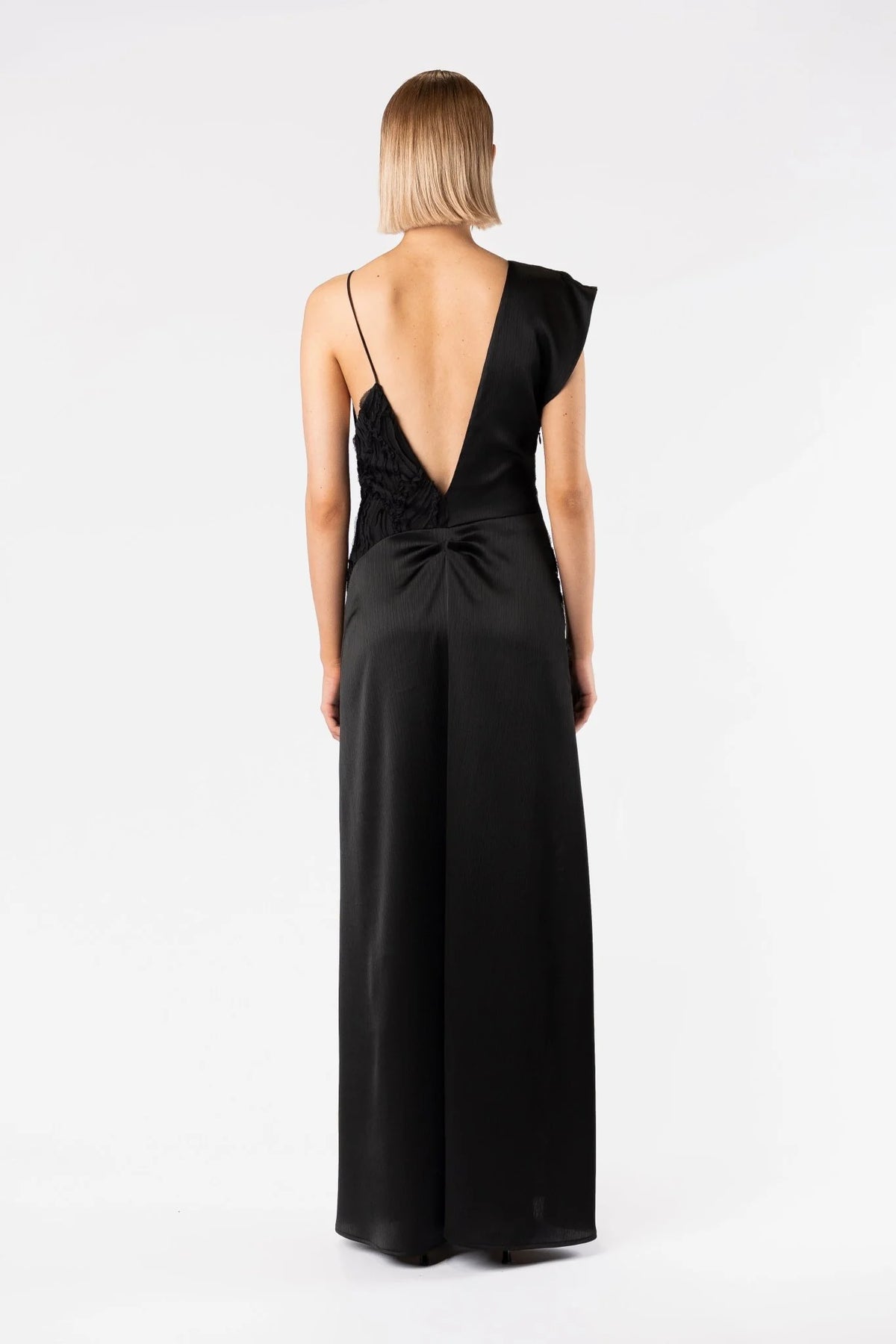 One Fell Swoop Angela Maxi Dress - Obsidian