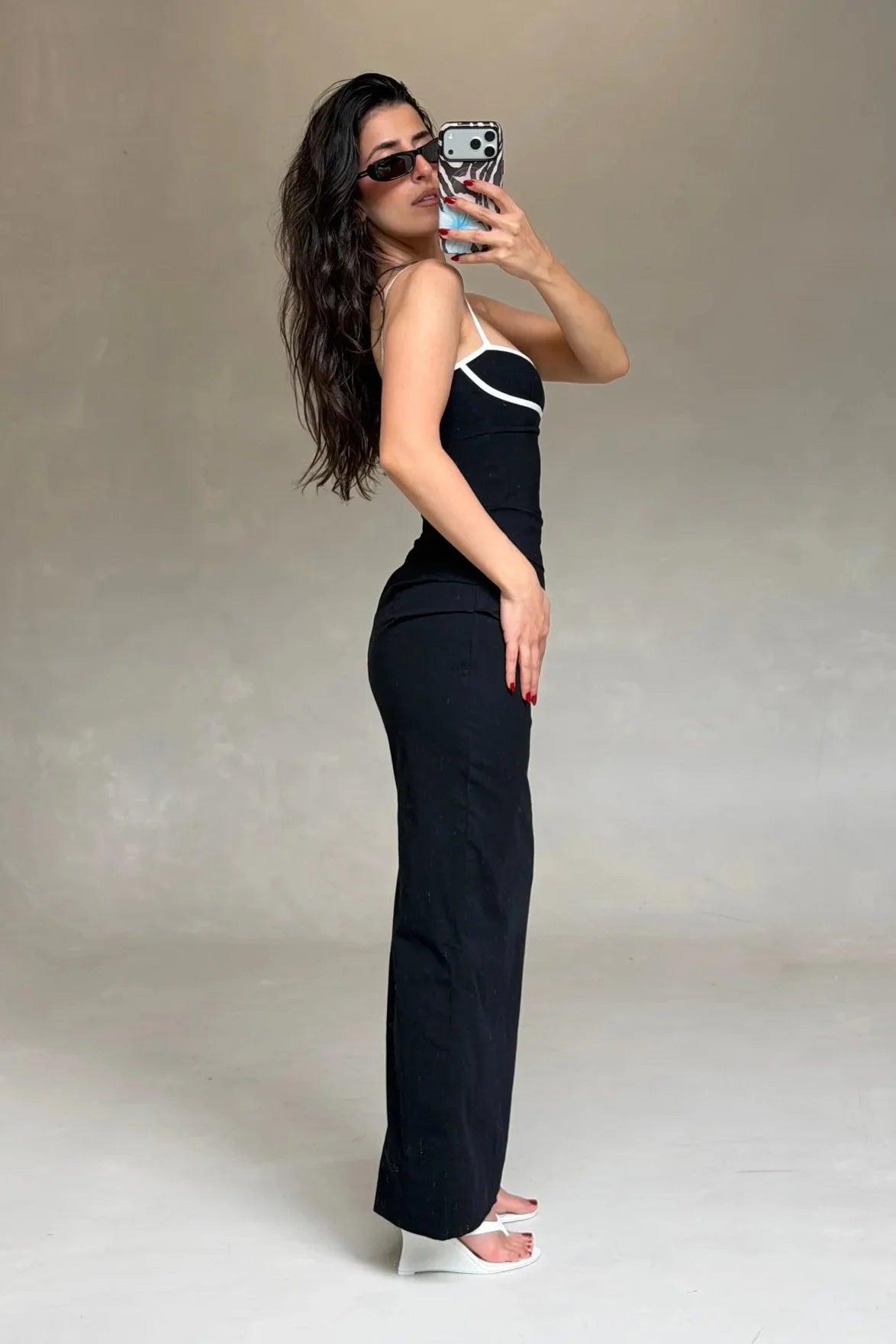 Sovere Britta Dress - Black/Chalk