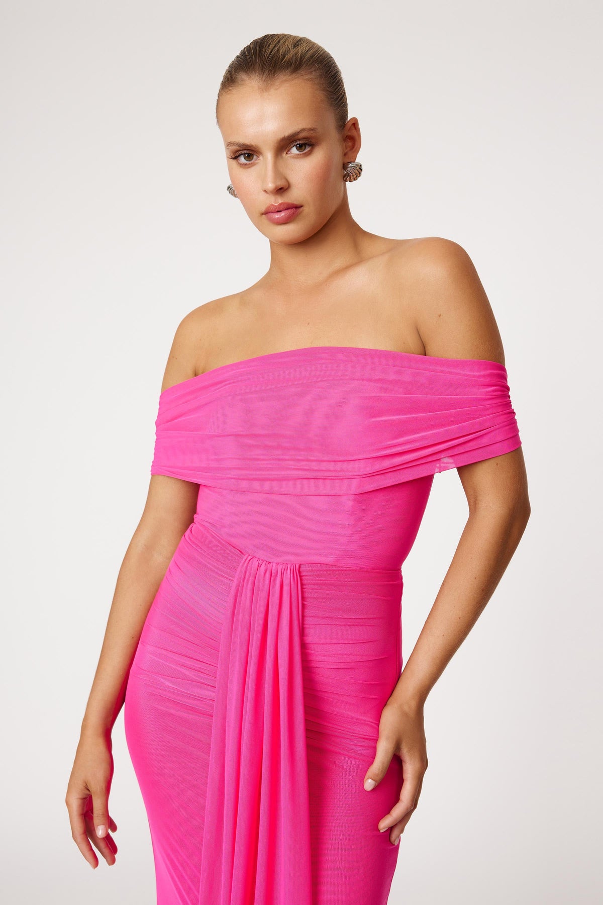 Lexi Jora Dress - Raspberry