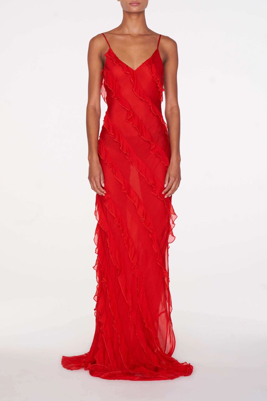 Rat & Boa Cecelia Dress - Red