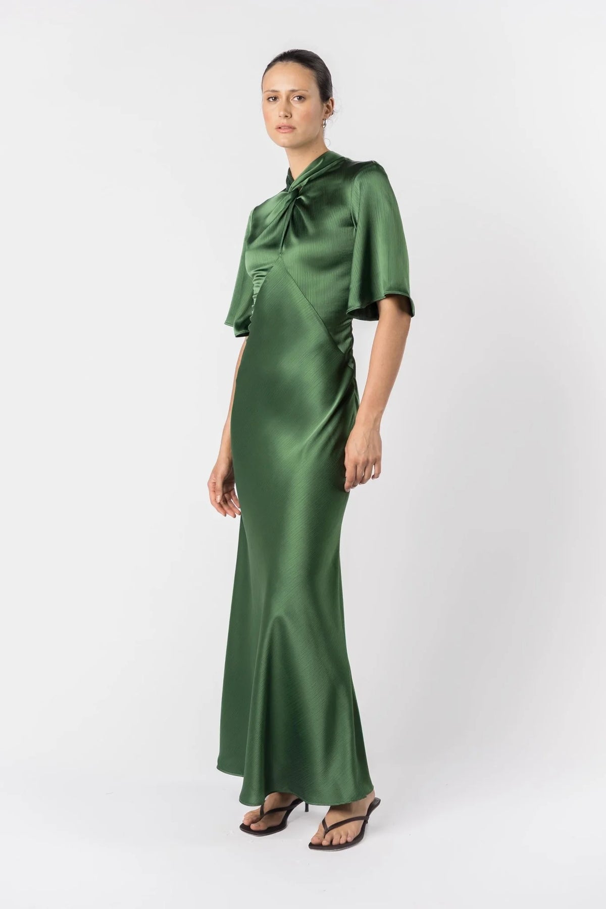 One Fell Swoop Claret Dress - Matilda