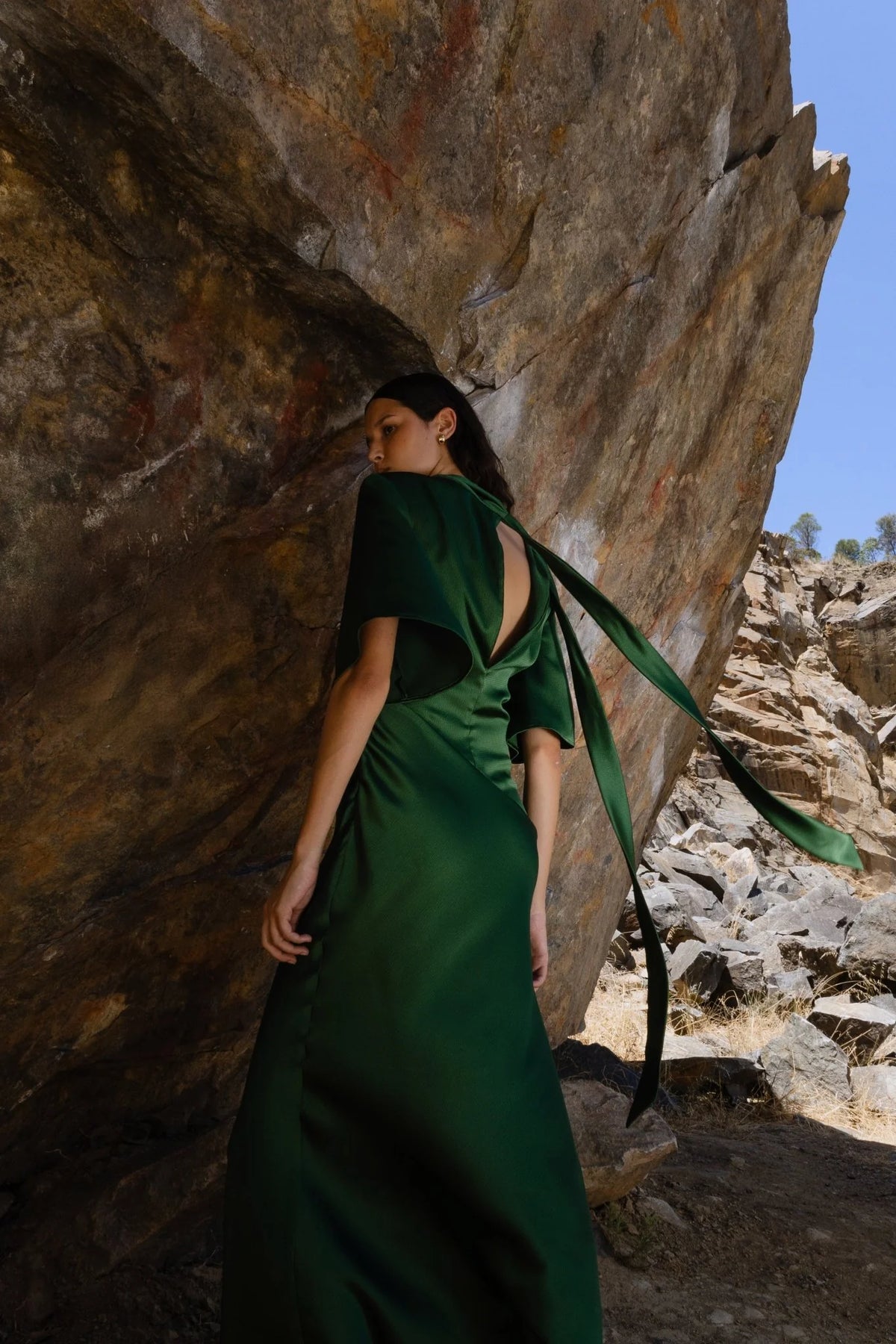 One Fell Swoop Claret Dress - Matilda