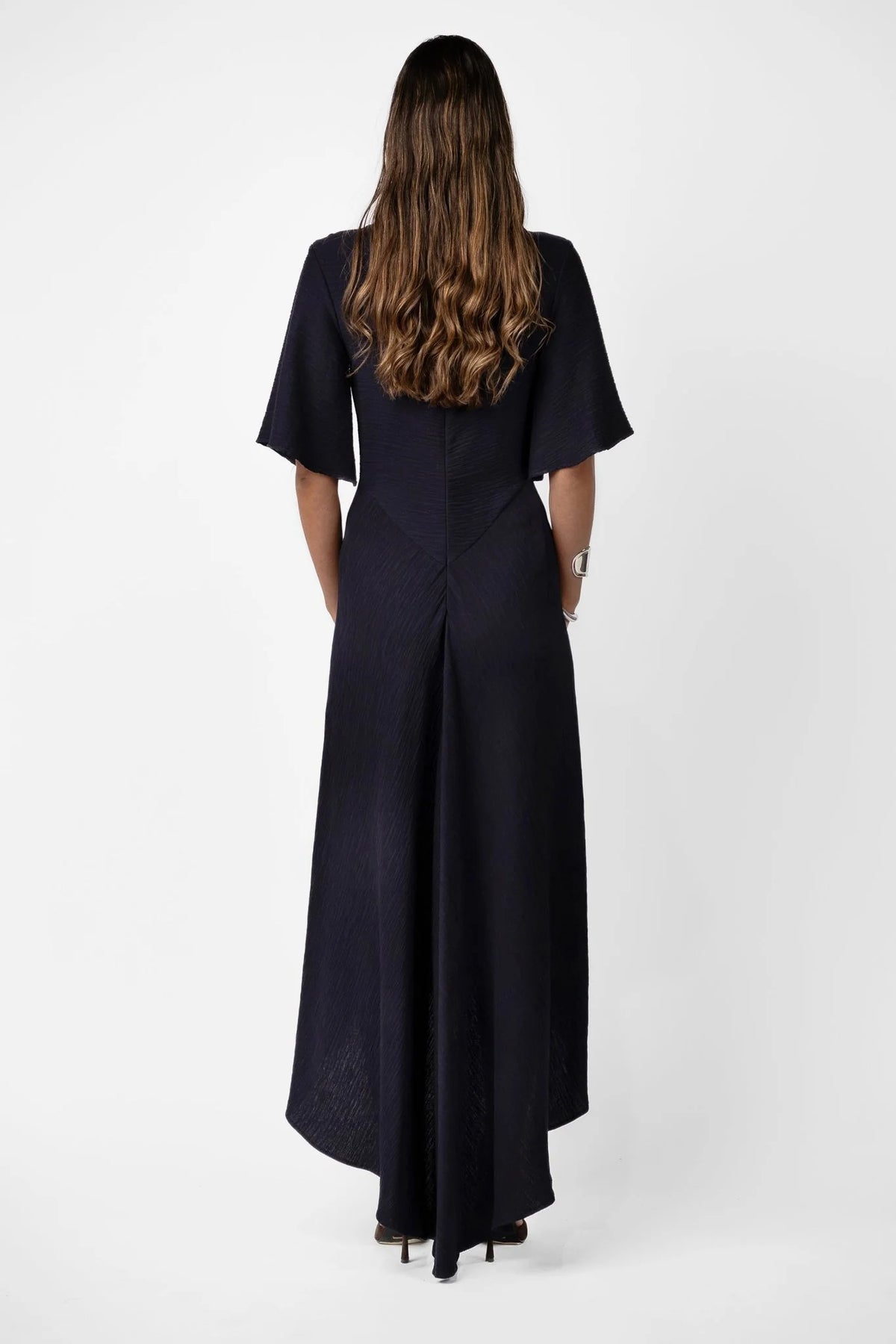 One Fell Swoop Clarion Bell Sleeve Maxi - Nocturne