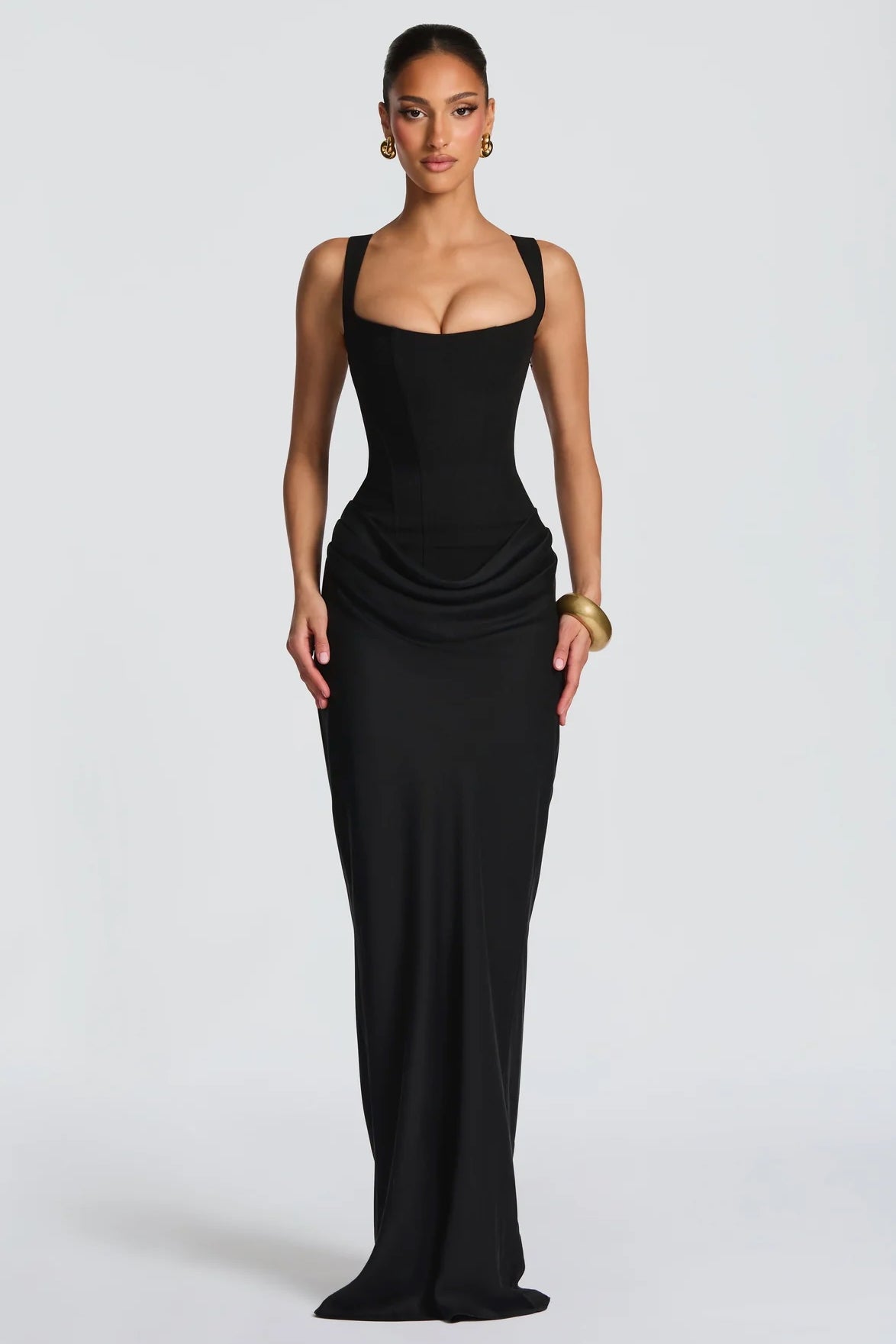Babyboo Cornelia Maxi Dress - Black