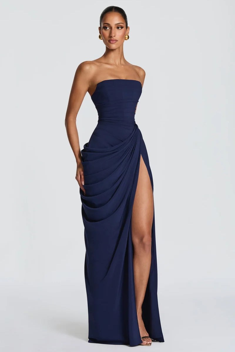 Babyboo Cyra Maxi Dress - Navy