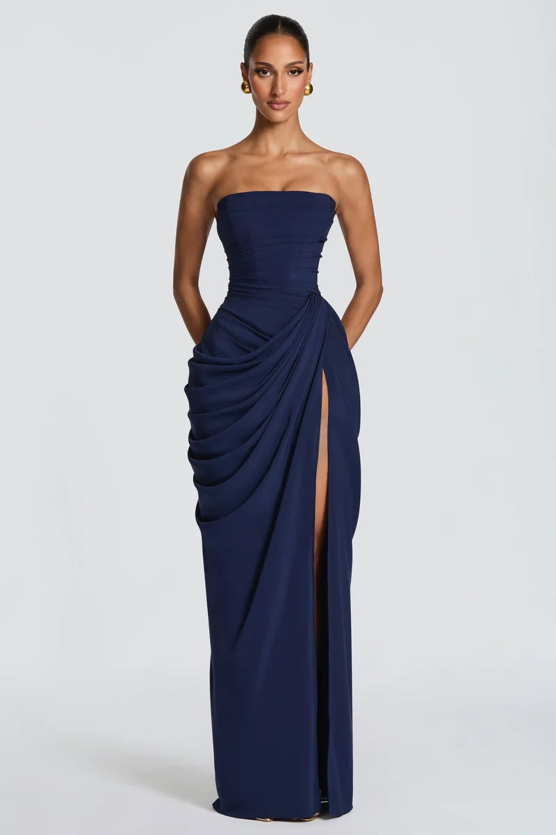 Babyboo Cyra Maxi Dress - Navy