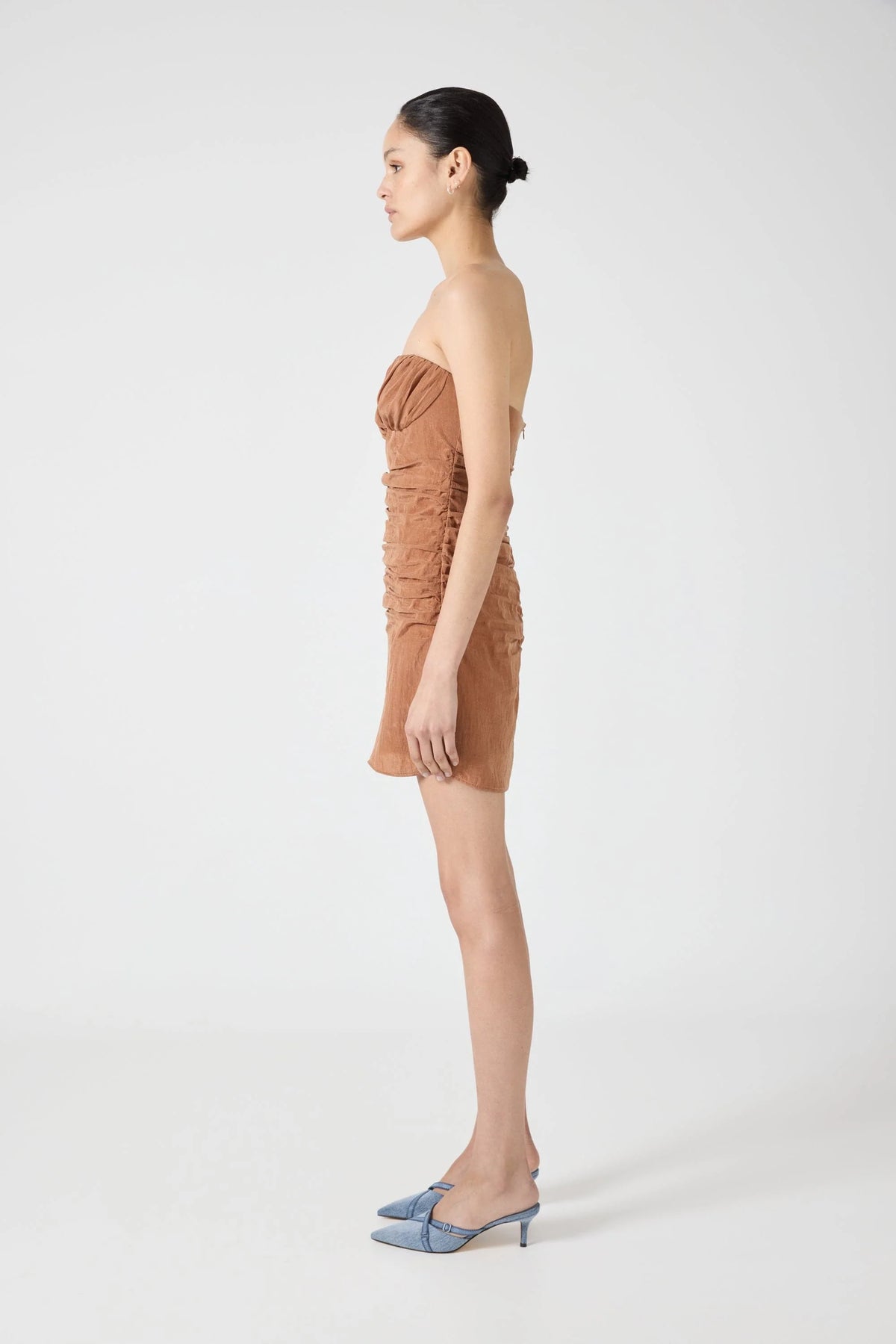 Third Form Eclipse Mini Dress - Rust