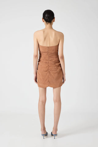 Third Form Eclipse Mini Dress - Rust