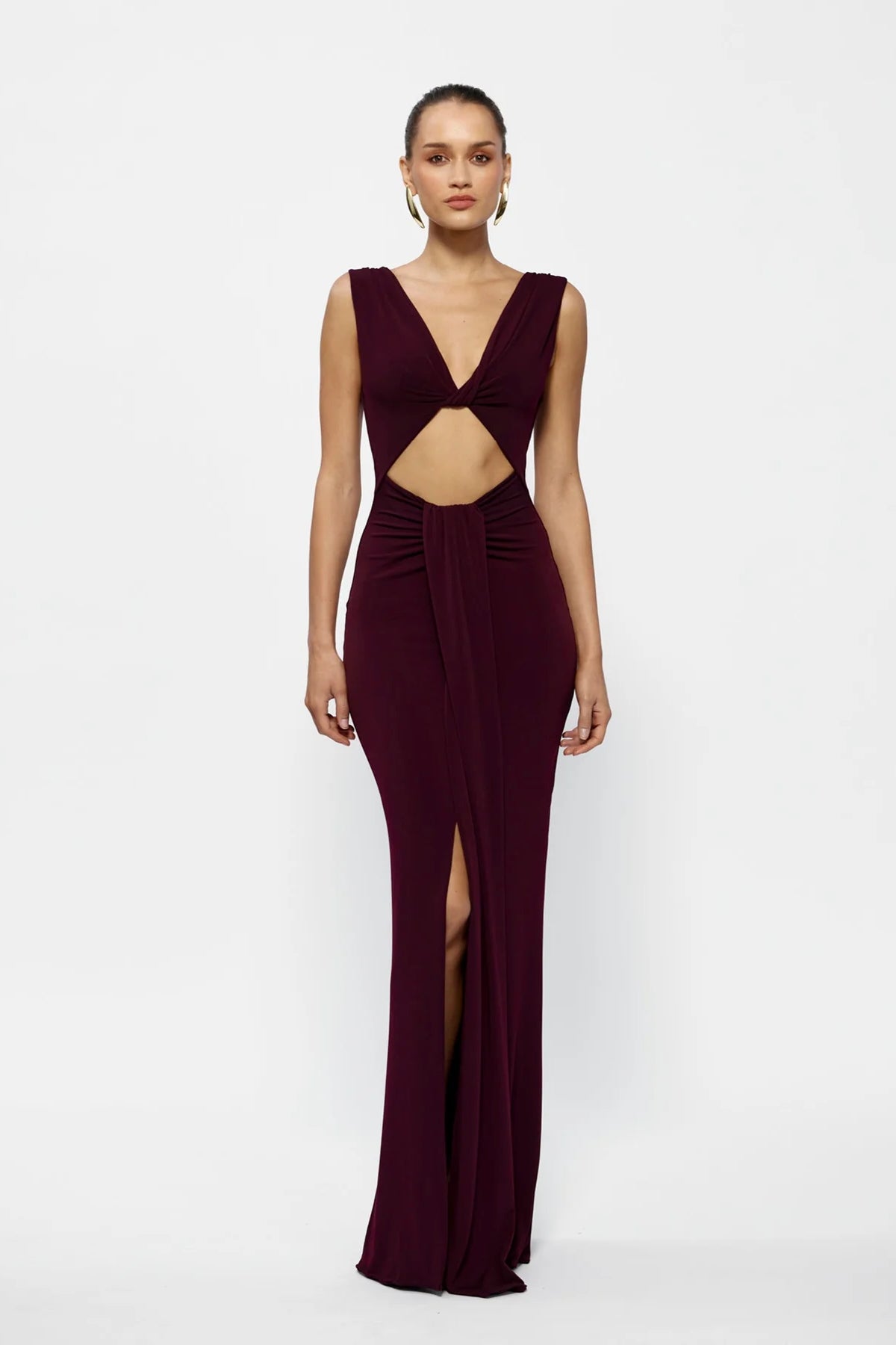 Effie Kats Faith Dress - Black Cherry