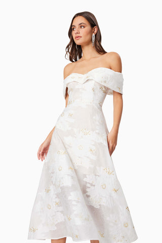Elliatt Octavia Midi - Ivory Gold