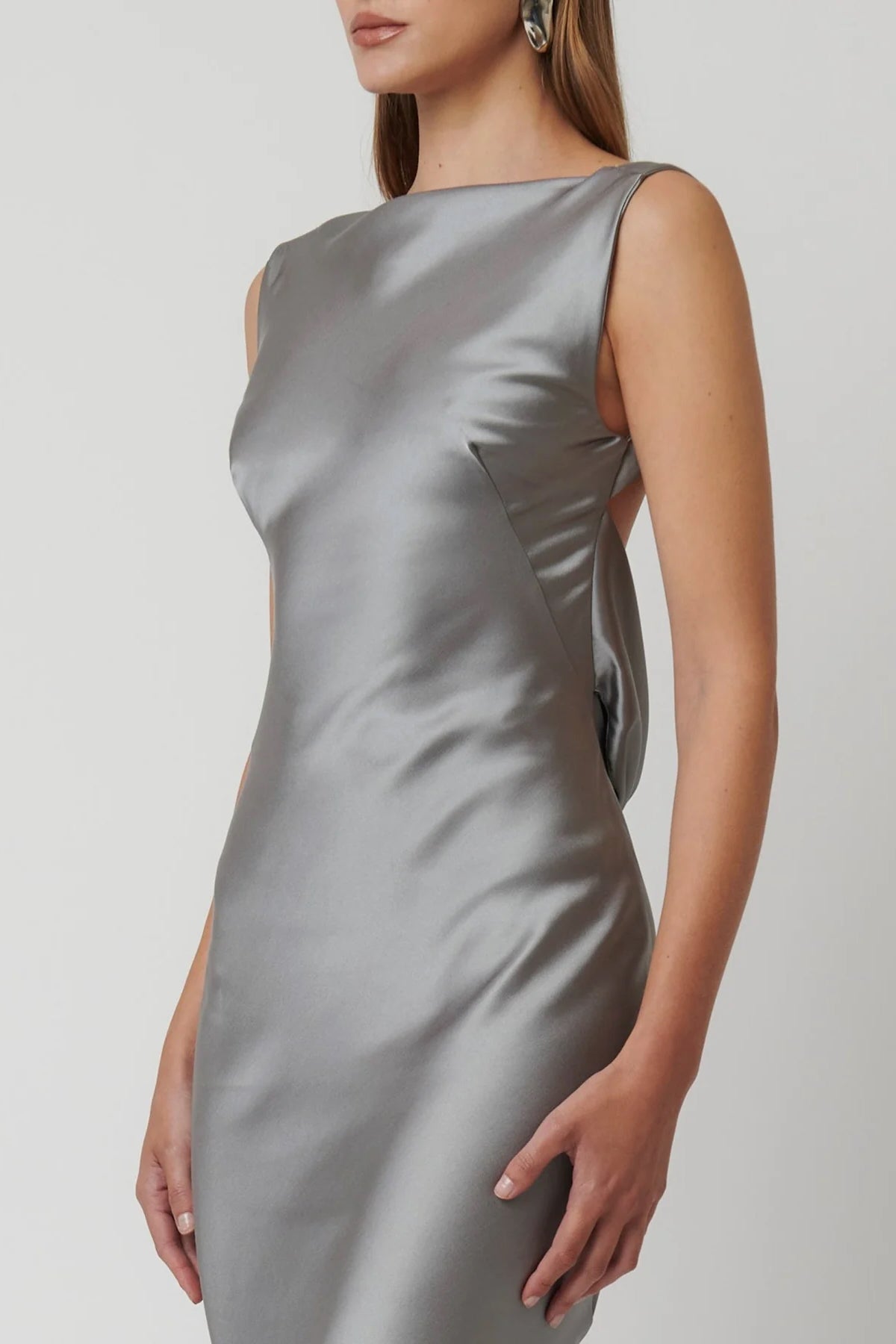 Effie Kats Karolina Gown - Platinum
