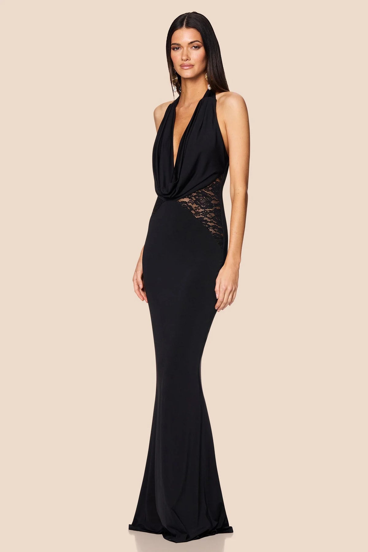 Nookie Lala Gown - Black