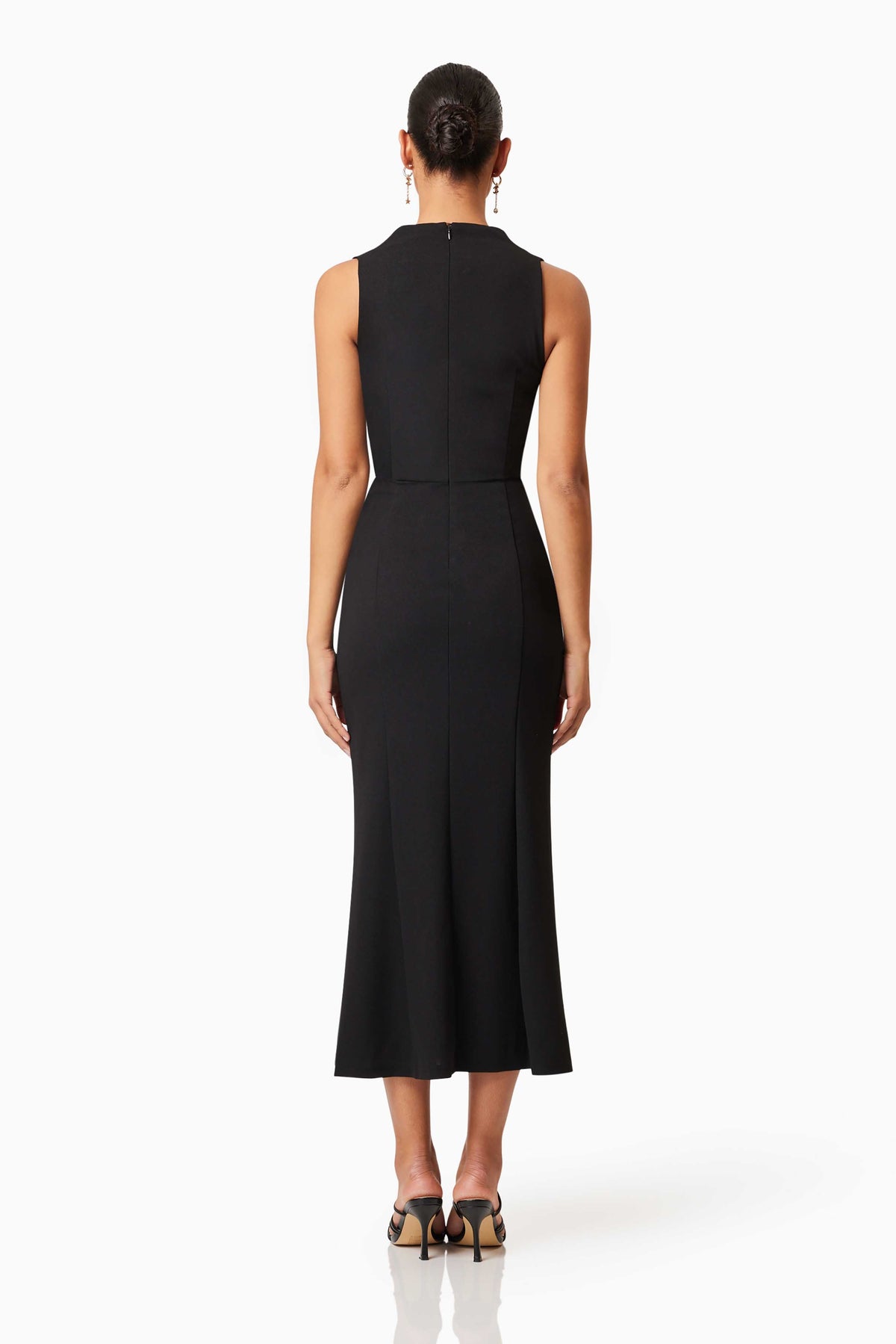 Elliatt Jamie Midi Dress - Black - Dress Hire AU Elliatt Jamie Midi Dress - Black - Dress Hire AU