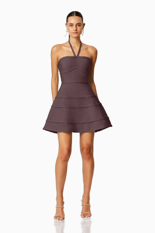 Elliatt Arbor Dress - Chocolate