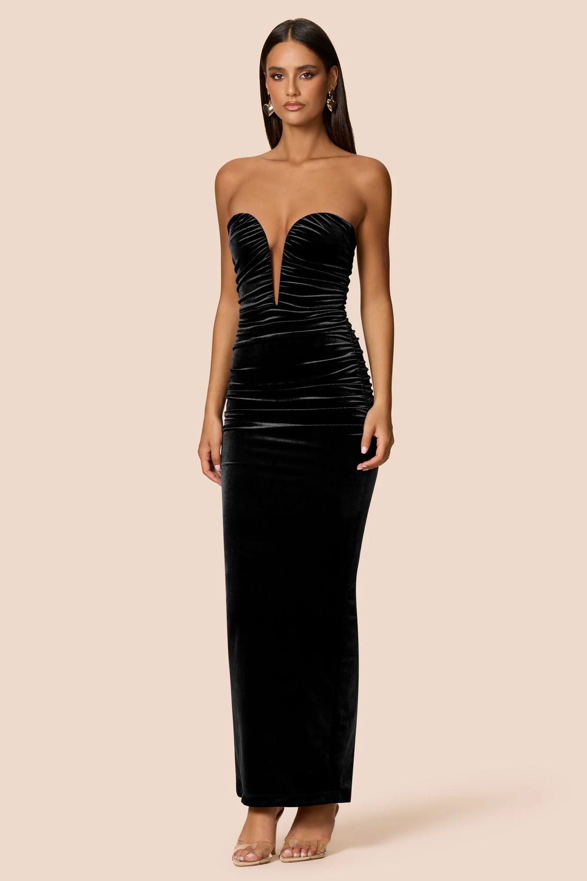 Nookie Nina Gown - Black