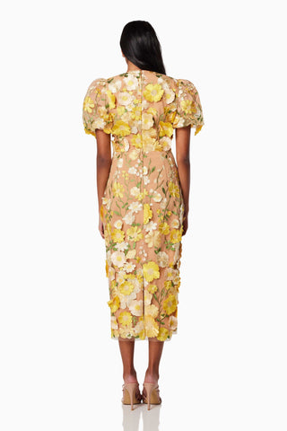 Elliatt Indie Dress - Yellow Multi