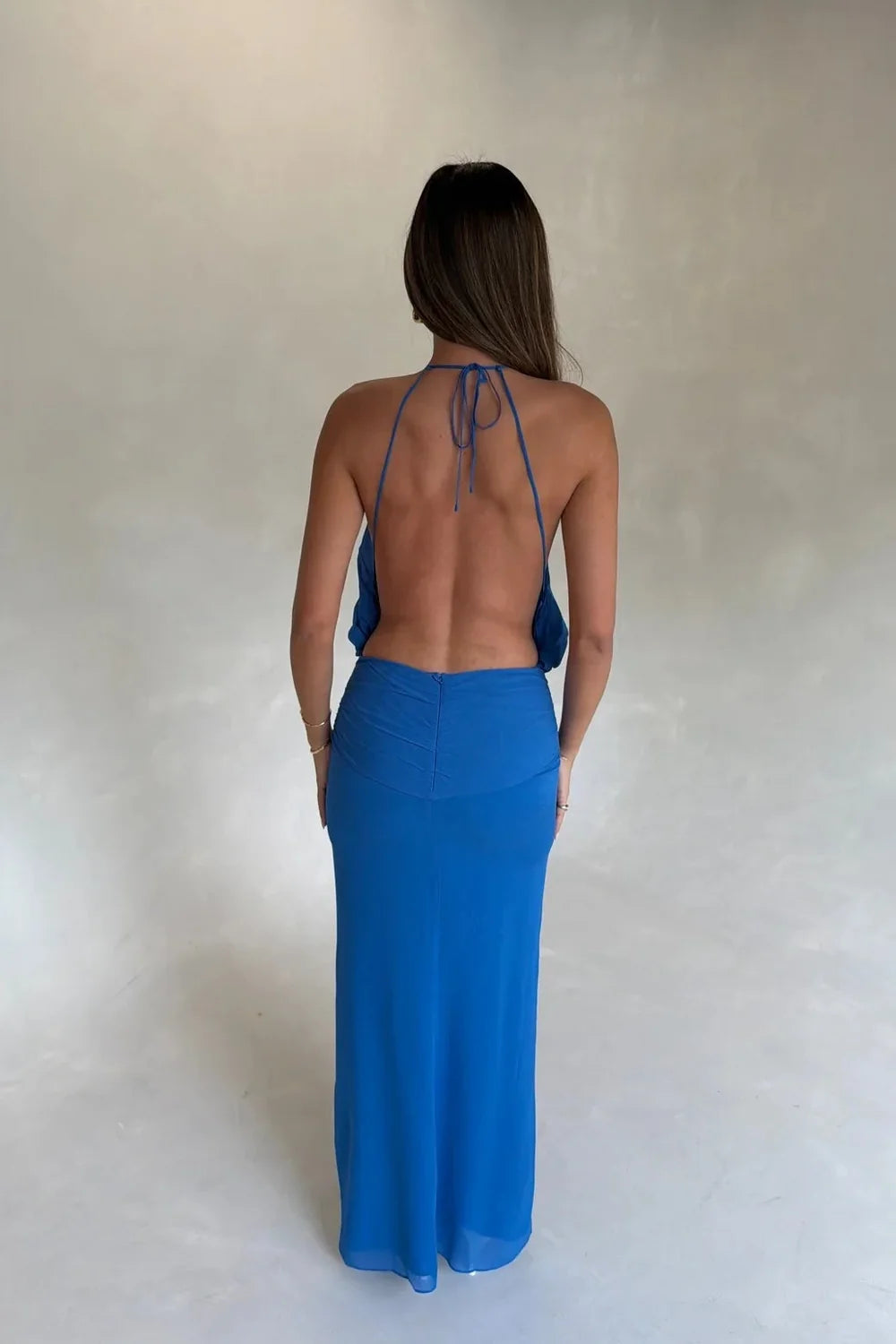 Bec & Bridge Ophelia Maxi Dress - Santorini Blue