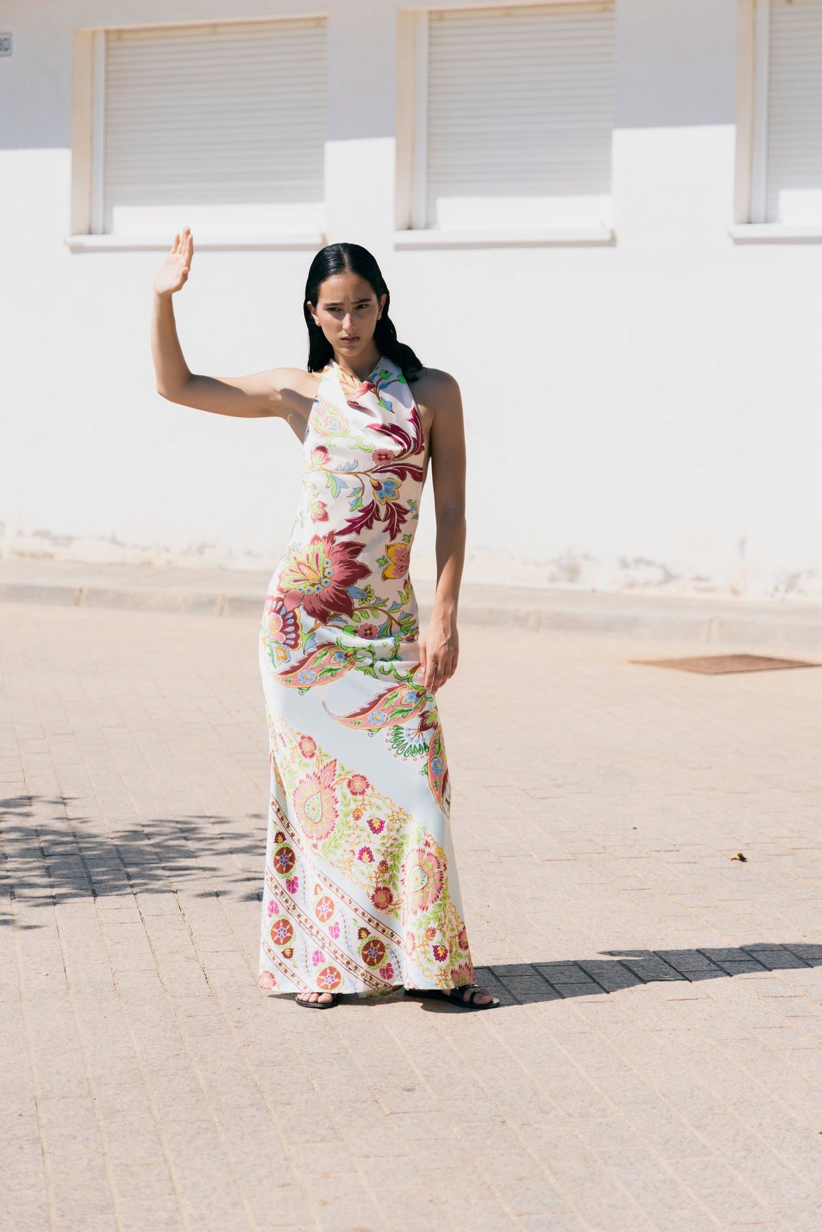 One Fell Swoop Kristina Dress - Romani Skyline