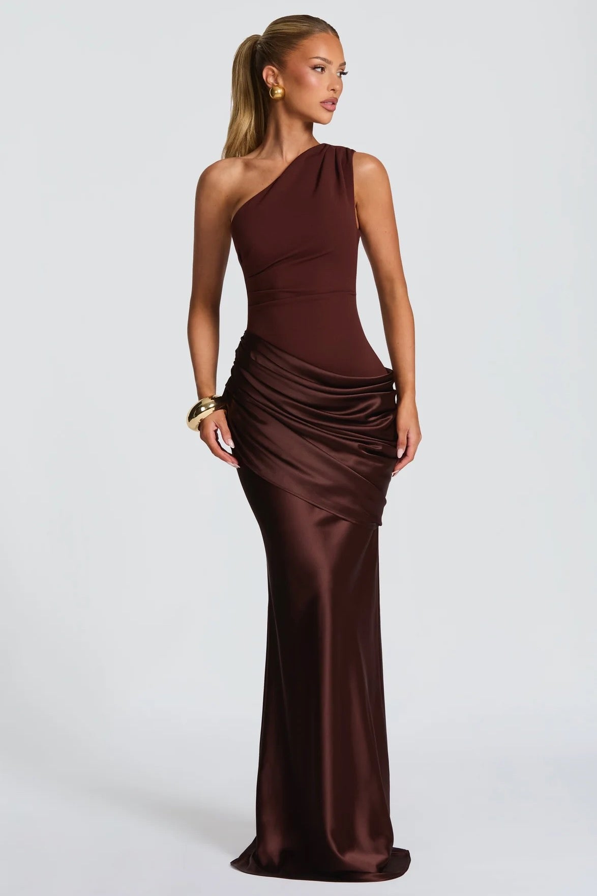 Babyboo Sadona Maxi Dress - Plum Brown
