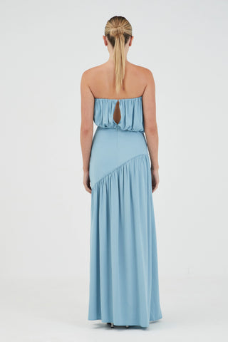 Third Form Seraphic Strapless Maxi Dress - Aquatic