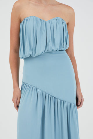 Third Form Seraphic Strapless Maxi Dress - Aquatic